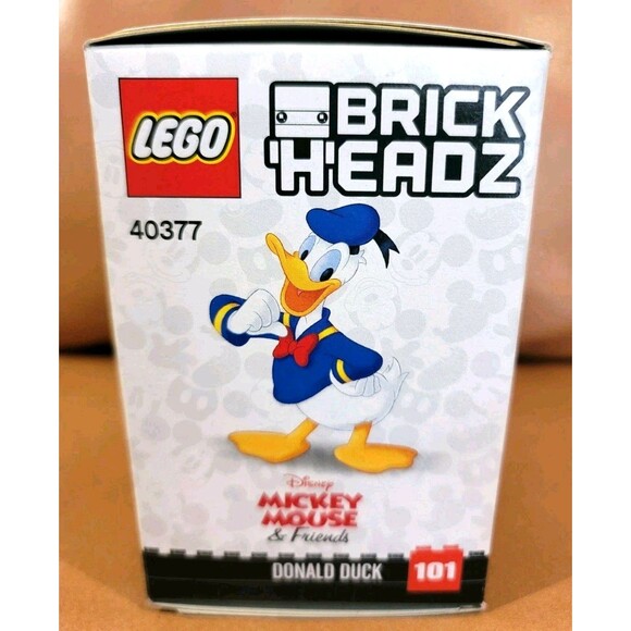 NIB SEALED 40377 Donald Duck LEGO BRICKHEADz - Picture 5 of 7